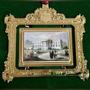 VINTAGE COLLECTIBLE WHITE HOUSE HISTORICAL ASSOCIATION 1997 ORNAMENT